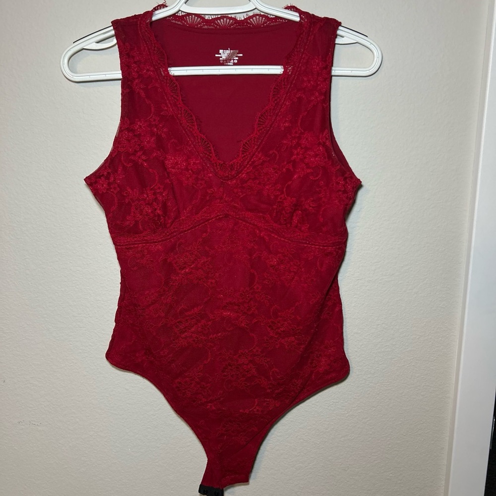 Amazon Shaping Lace Bodysuit